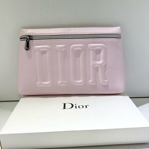 Dior large size cosmetic bag